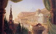 Thomas Cole The dream of the architect France oil painting artist